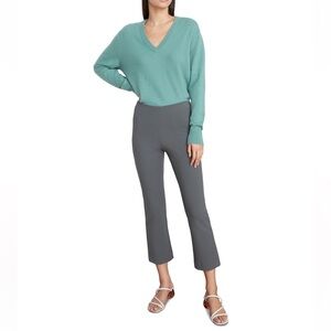 Perf cond! Vince High Waisted Cropped Flare Leg
Pants ::  Deep Aegean :: small